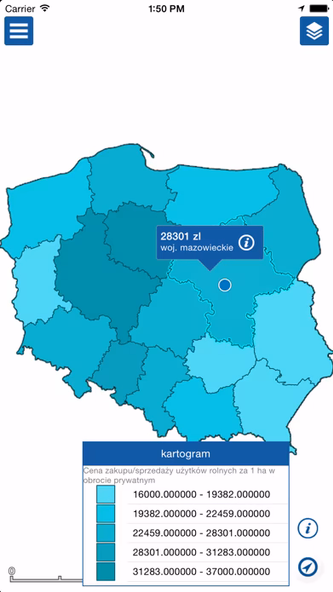 Portal Geostatystyczny Screenshot 4 - AppWisp.com Portal Geostatystyczny Screenshot 4 - AppWisp.com