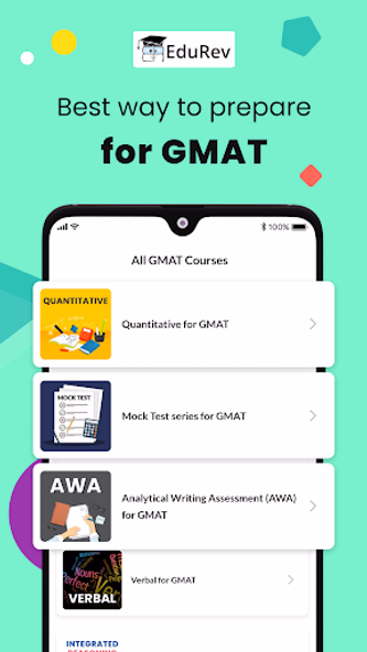 GMAT Exam Prep App, Mock tests Screenshot 1 - AppWisp.com GMAT Exam Prep App, Mock tests Screenshot 1 - AppWisp.com