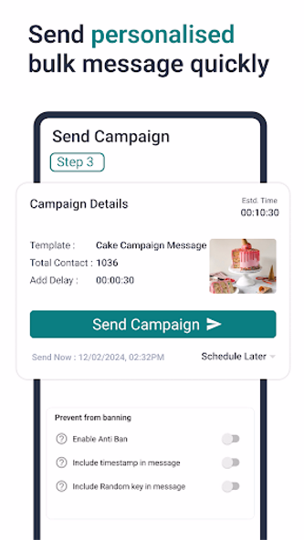 WhatsTool for Bulk WhatsApp Screenshot 4 - AppWisp.com WhatsTool for Bulk WhatsApp Screenshot 4 - AppWisp.com