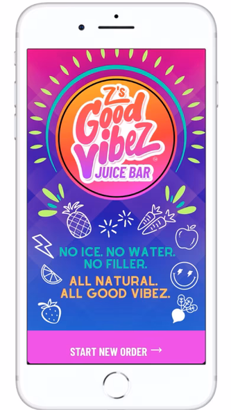 Z's Good Vibez Juice Bar Screenshot 1 - AppWisp.com Z's Good Vibez Juice Bar Screenshot 1 - AppWisp.com