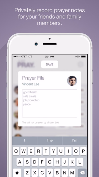 Just Pray Screenshot 2 - AppWisp.com Just Pray Screenshot 2 - AppWisp.com