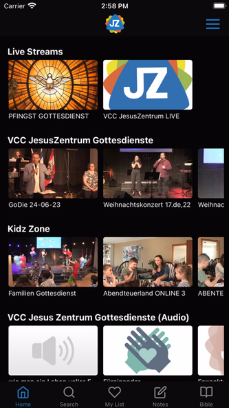 VCC JesusZentrum Screenshot 2 - AppWisp.com VCC JesusZentrum Screenshot 2 - AppWisp.com