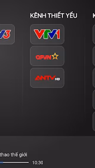 VTV Go for Smart TV Screenshot 3 - AppWisp.com VTV Go for Smart TV Screenshot 3 - AppWisp.com