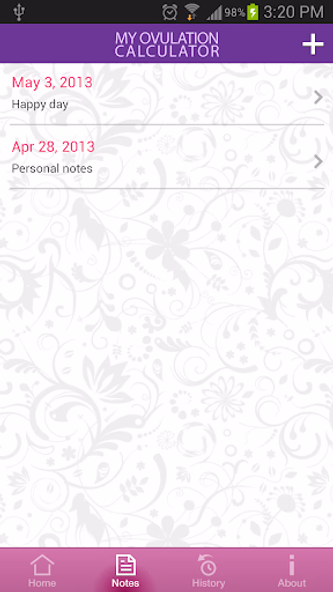 My Ovulation Calculator Screenshot 4 - AppWisp.com