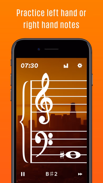 Note Flash Music Sight Reading Screenshot 2 - AppWisp.com Note Flash Music Sight Reading Screenshot 2 - AppWisp.com