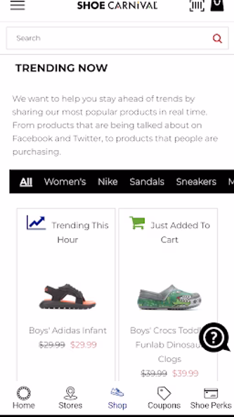 Shoe Carnival Screenshot 3 - AppWisp.com Shoe Carnival Screenshot 3 - AppWisp.com