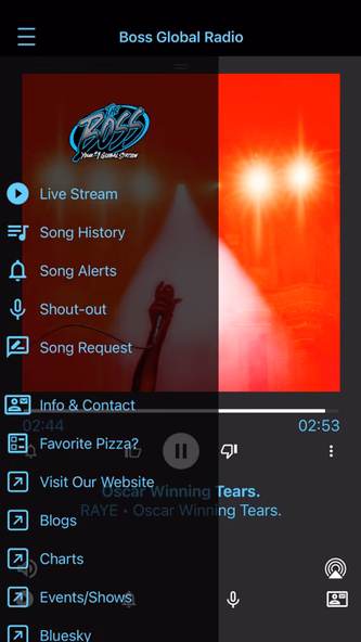 Boss Global Radio Screenshot 2 - AppWisp.com Boss Global Radio Screenshot 2 - AppWisp.com