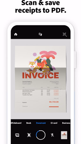 Adobe Scan: PDF Scanner, OCR Screenshot 3 - AppWisp.com Adobe Scan: PDF Scanner, OCR Screenshot 3 - AppWisp.com
