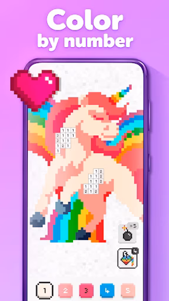UNICORN - Pixel Art Games Screenshot 1 - AppWisp.com UNICORN - Pixel Art Games Screenshot 1 - AppWisp.com