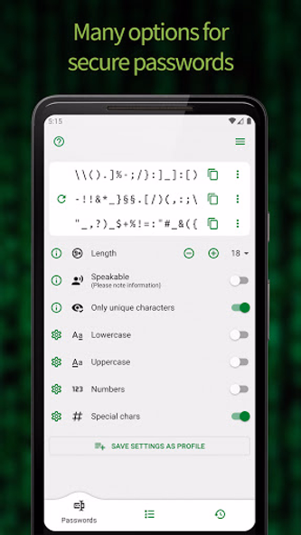 Password Generator: UltraPass Screenshot 1 - AppWisp.com Password Generator: UltraPass Screenshot 1 - AppWisp.com