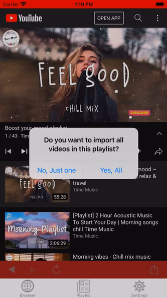 Player & Playlist for Youtube Screenshot 4 - AppWisp.com Player & Playlist for Youtube Screenshot 4 - AppWisp.com