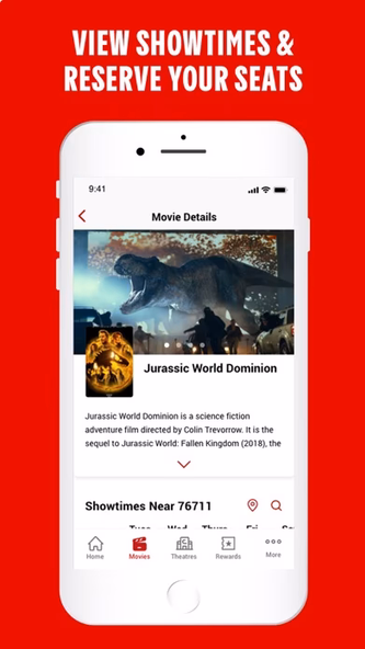 Cinemark Theatres Screenshot 1 - AppWisp.com Cinemark Theatres Screenshot 1 - AppWisp.com