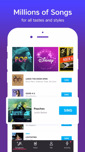 Yokee Karaoke – Start Singing Screenshot 2 - AppWisp.com Yokee Karaoke – Start Singing Screenshot 2 - AppWisp.com