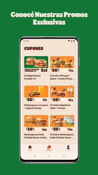 Burger King® Uruguay Screenshot 3 - AppWisp.com Burger King® Uruguay Screenshot 3 - AppWisp.com