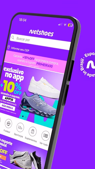 Netshoes: Loja de Esportes Screenshot 4 - AppWisp.com Netshoes: Loja de Esportes Screenshot 4 - AppWisp.com