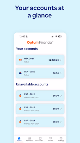 Optum Financial Screenshot 1 - AppWisp.com Optum Financial Screenshot 1 - AppWisp.com