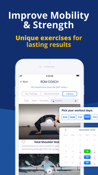 ROM Coach (Mobility Workouts) Screenshot 2 - AppWisp.com ROM Coach (Mobility Workouts) Screenshot 2 - AppWisp.com
