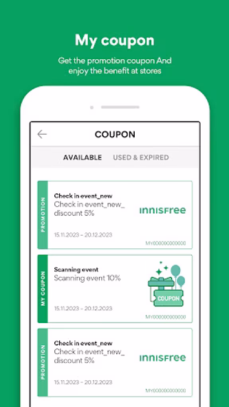 innisfree:My innisfree Rewards Screenshot 4 - AppWisp.com innisfree:My innisfree Rewards Screenshot 4 - AppWisp.com
