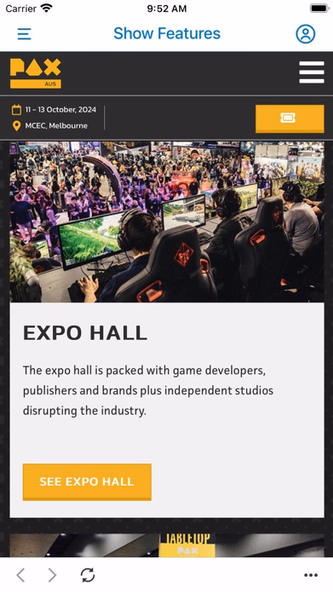 PAX Aus App Screenshot 3 - AppWisp.com PAX Aus App Screenshot 3 - AppWisp.com