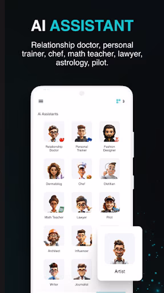 Chatsy - AI Chat Assistant Screenshot 4 - AppWisp.com Chatsy - AI Chat Assistant Screenshot 4 - AppWisp.com