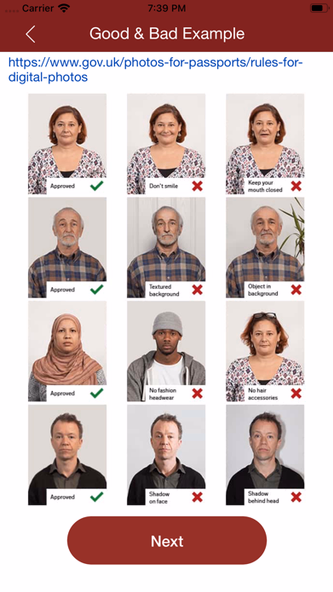 Passport Photo UK- UK-based Screenshot 2 - AppWisp.com Passport Photo UK- UK-based Screenshot 2 - AppWisp.com