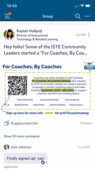 Connect (ASCD+ISTE) Screenshot 4 - AppWisp.com Connect (ASCD+ISTE) Screenshot 4 - AppWisp.com