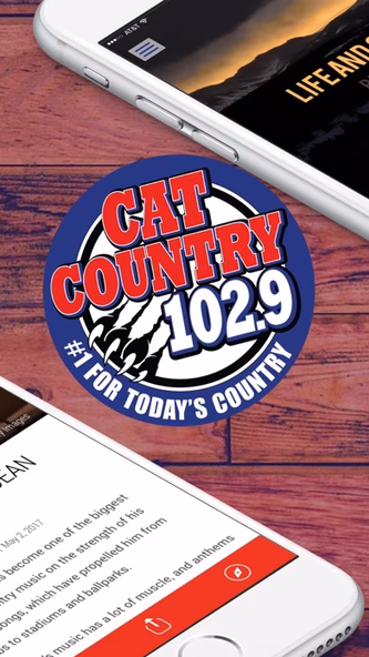 Cat Country 102.9 Screenshot 2 - AppWisp.com Cat Country 102.9 Screenshot 2 - AppWisp.com