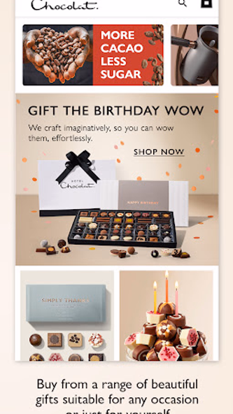 Hotel Chocolat Screenshot 2 - AppWisp.com Hotel Chocolat Screenshot 2 - AppWisp.com