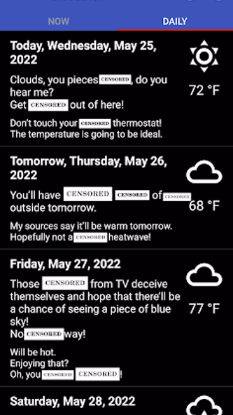 FuWeather Screenshot 2 - AppWisp.com FuWeather Screenshot 2 - AppWisp.com