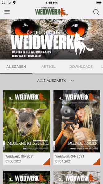 Weidwerk Screenshot 1 - AppWisp.com Weidwerk Screenshot 1 - AppWisp.com