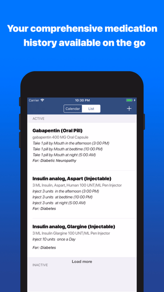 MedManage Daily Medication Log Screenshot 1 - AppWisp.com MedManage Daily Medication Log Screenshot 1 - AppWisp.com