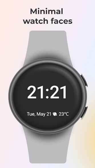 Minimal Watch Faces Screenshot 1 - AppWisp.com Minimal Watch Faces Screenshot 1 - AppWisp.com