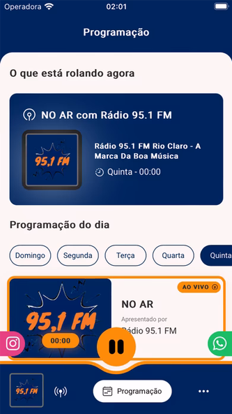 Rádio 95.1 FM Screenshot 2 - AppWisp.com Rádio 95.1 FM Screenshot 2 - AppWisp.com