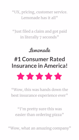 Lemonade Insurance Screenshot 3 - AppWisp.com Lemonade Insurance Screenshot 3 - AppWisp.com