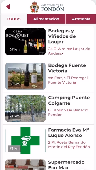 Fondón Screenshot 3 - AppWisp.com Fondón Screenshot 3 - AppWisp.com