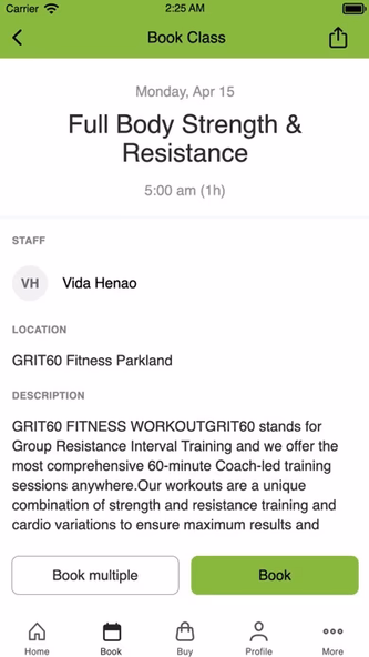 GRIT60 Fitness Screenshot 3 - AppWisp.com GRIT60 Fitness Screenshot 3 - AppWisp.com