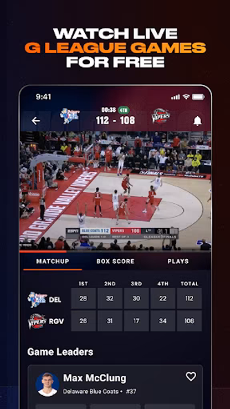 NBA G League Screenshot 1 - AppWisp.com NBA G League Screenshot 1 - AppWisp.com
