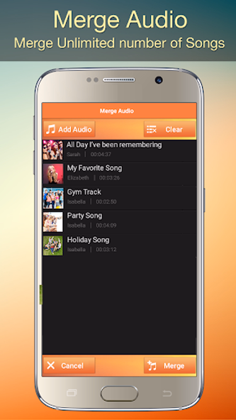 Audio MP3 Cutter Mix Converter Screenshot 4 - AppWisp.com Audio MP3 Cutter Mix Converter Screenshot 4 - AppWisp.com