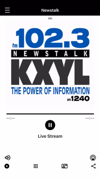 KXYL Newstalk 102.3 Screenshot 1 - AppWisp.com KXYL Newstalk 102.3 Screenshot 1 - AppWisp.com