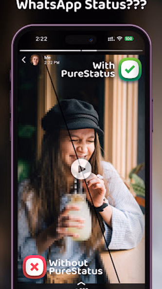 PureStatus: ByeBye Blur Status Screenshot 1 - AppWisp.com PureStatus: ByeBye Blur Status Screenshot 1 - AppWisp.com