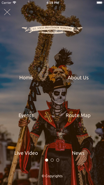 All Souls Procession App Screenshot 2 - AppWisp.com All Souls Procession App Screenshot 2 - AppWisp.com