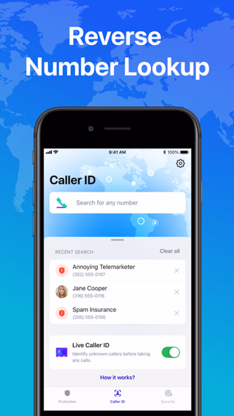 Call Protect Spam Call Blocker Screenshot 2 - AppWisp.com