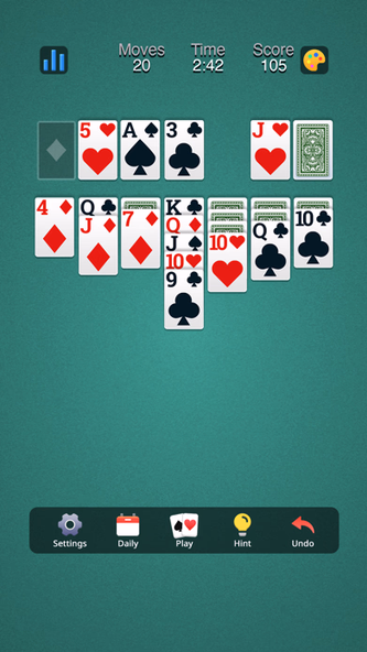 New Classic Solitaire Klondike Screenshot 2 - AppWisp.com New Classic Solitaire Klondike Screenshot 2 - AppWisp.com