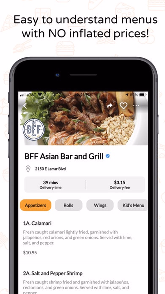 Orderlivery - Food Delivery Screenshot 2 - AppWisp.com Orderlivery - Food Delivery Screenshot 2 - AppWisp.com