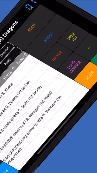 Field Hockey Scorebook + Stats Screenshot 2 - AppWisp.com