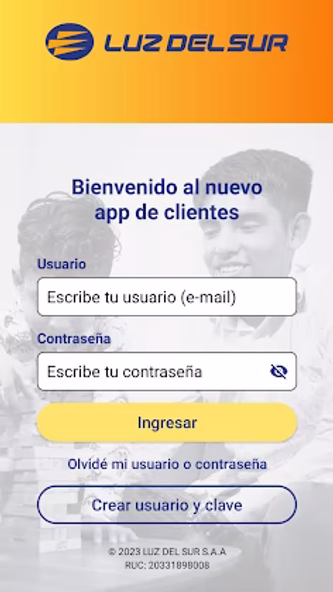 Luz del Sur Screenshot 1 - AppWisp.com Luz del Sur Screenshot 1 - AppWisp.com