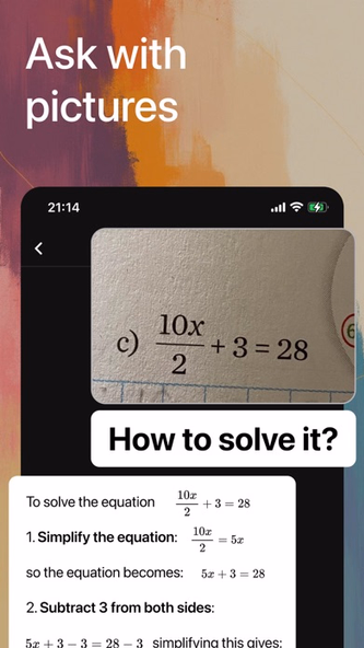 Chat AI: Ask Chatbot Assistant Screenshot 3 - AppWisp.com Chat AI: Ask Chatbot Assistant Screenshot 3 - AppWisp.com