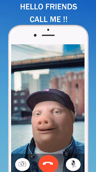 John Pork Fake Video Call Screenshot 4 - AppWisp.com John Pork Fake Video Call Screenshot 4 - AppWisp.com