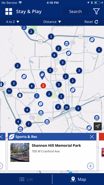 Visit Valdosta Screenshot 3 - AppWisp.com Visit Valdosta Screenshot 3 - AppWisp.com