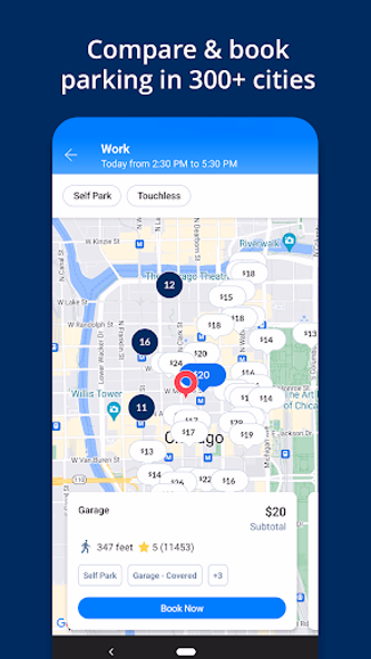 SpotHero - Find Parking Screenshot 1 - AppWisp.com SpotHero - Find Parking Screenshot 1 - AppWisp.com